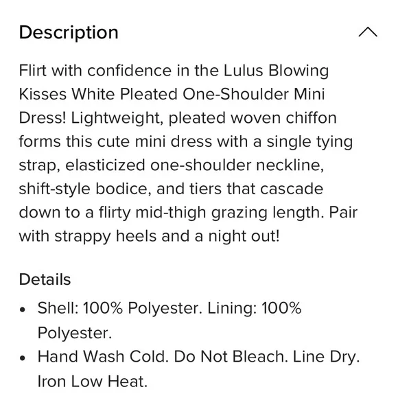 Lulus Blowing Kisses White Pleated One-Shoulder Mini Dress - Picture 13 of 13